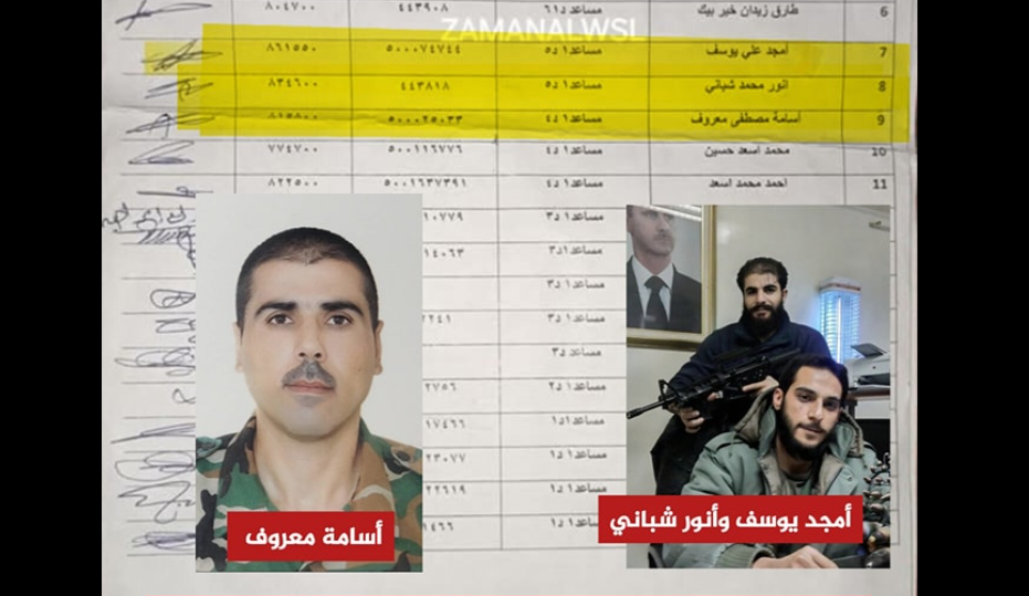 أسامة معروف: كيف تحول ضابط صف إلى ذراع أمنية لقمع حي الزاهرة بدمشق؟