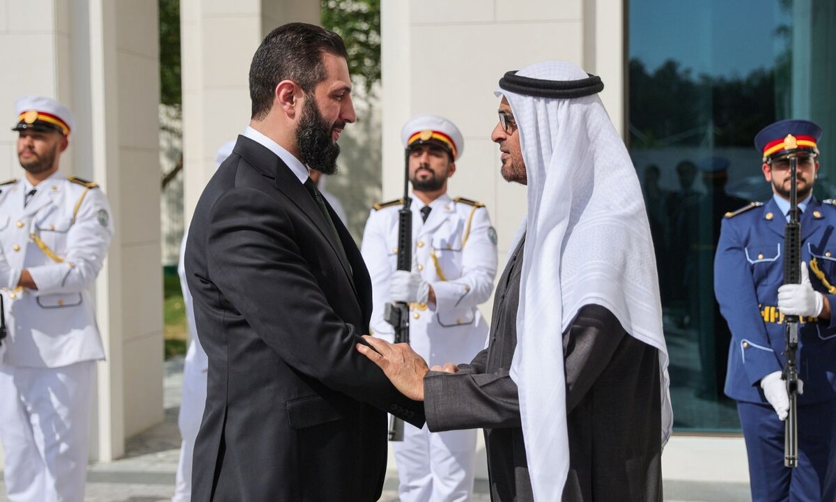 الشرع يختتم زيارته للإمارات بتأكيد على التعاون ودعم المرحلة الانتقالية في سوريا