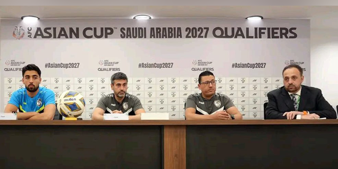 سوريا تواجه أفغانستان غداً في تصفيات كأس آسيا 2027.. والمنتخب يسعى لمواصلة الصدارة