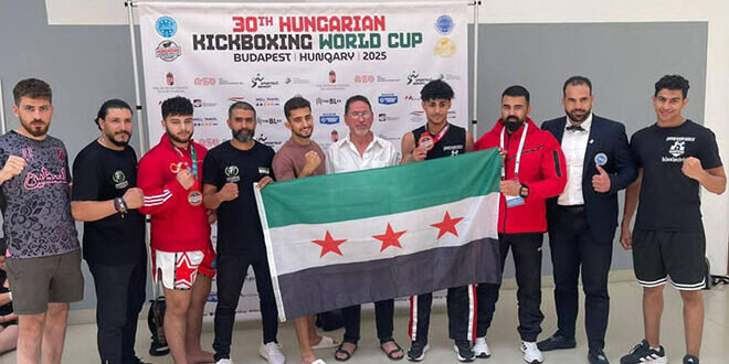 سوريا تتألق في كأس العالم للكيك بوكسينغ وتحصد برونزية