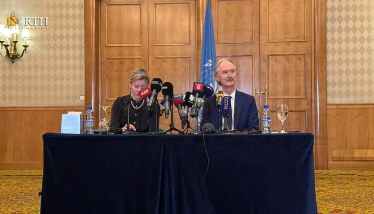 بيدرسون: سوريا تسلمت بلداً مدمراً وإعادة الإعمار تواجه تحديات جمة