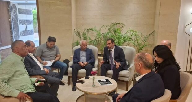 الأحمد والجمل يبحثان تعزيز التعاون النقابي المصري السوري وتوحيد جهود العمال العرب