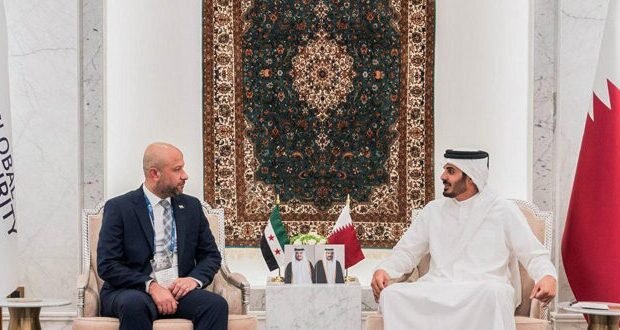 وزير الطوارئ السوري يبحث مع وزير الداخلية القطري تعزيز التعاون الثنائي في الدوحة